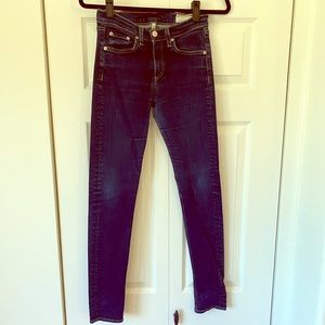 Rag & Bone High Rise Skinny Jeans